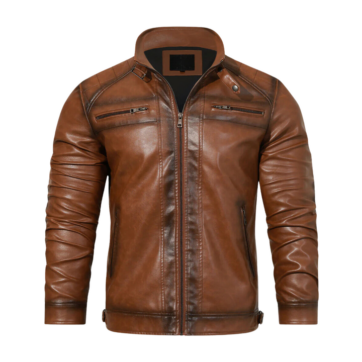 Rovaryn™ | Cruiser Leather Jacket