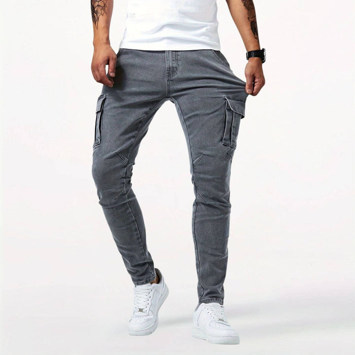 William™ - Denim Jeans Stretch Cargo Pants