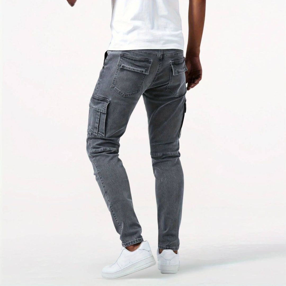 William™ - Denim Jeans Stretch Cargo Pants