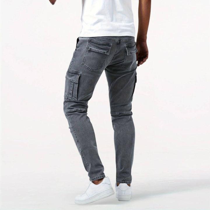 William™ - Denim Jeans Stretch Cargo Pants
