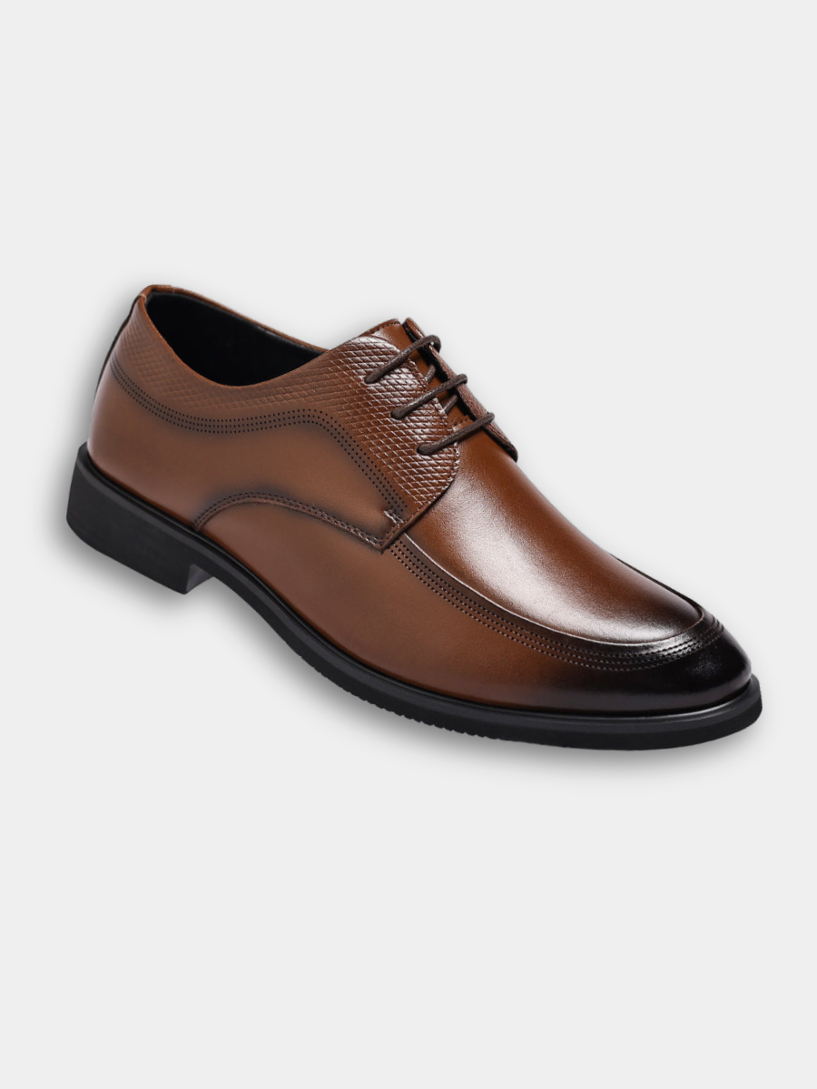 Oxbrano™ | Gloss Leather Oxford Shoes