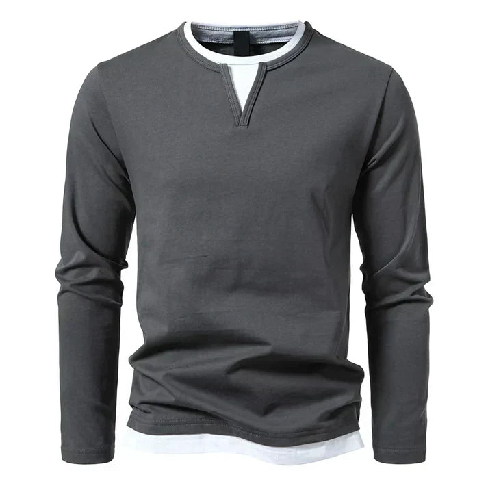 Tobias™ | Premium Waffle-Knit Long Sleeve