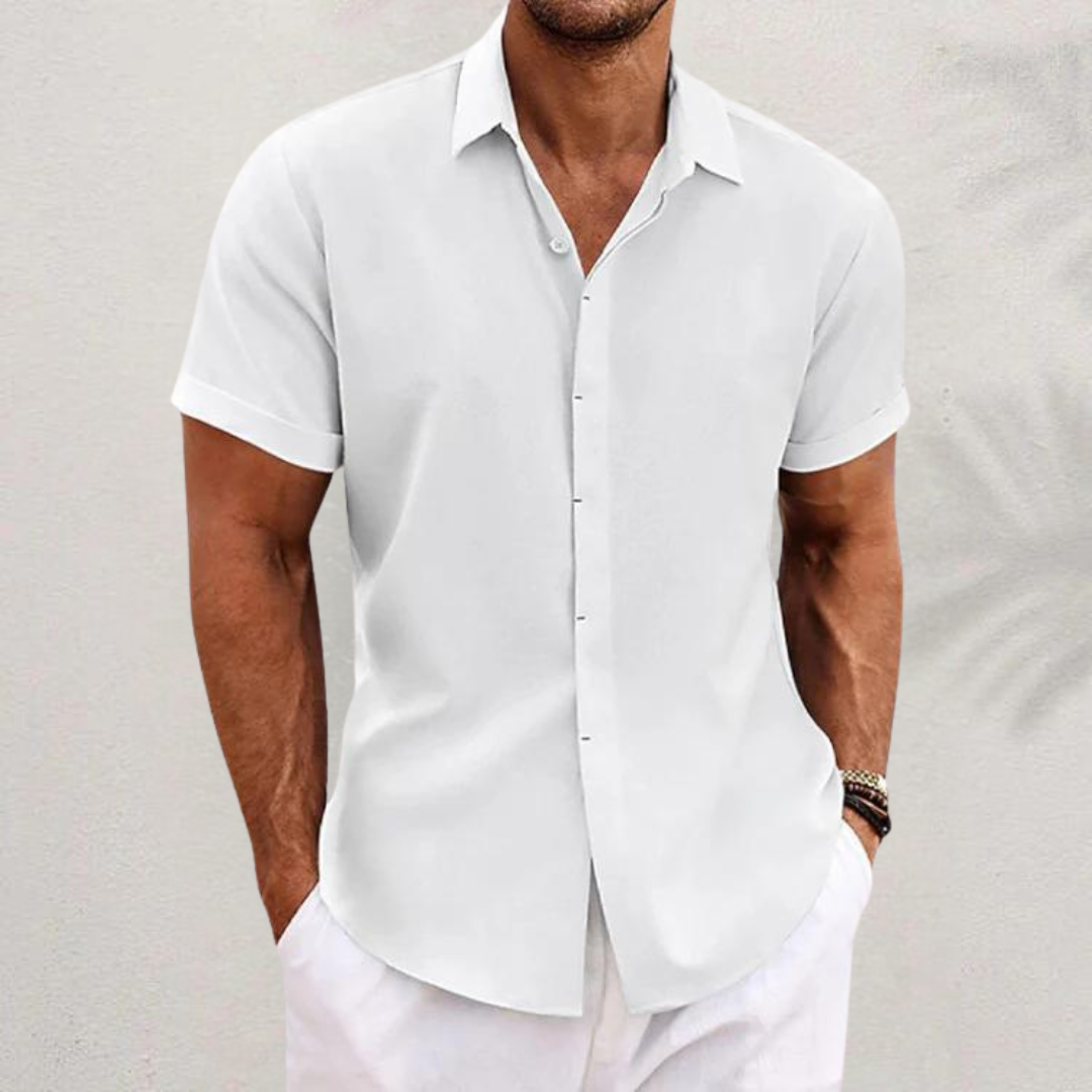 Aleandro | Stylish Casual Short-Sleeve Shirt