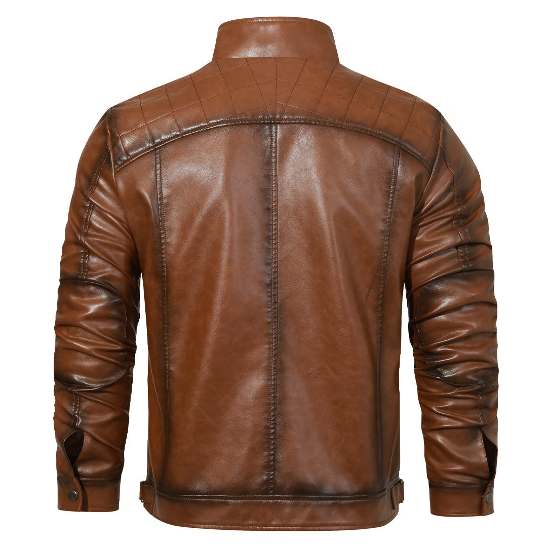 Rovaryn™ | Cruiser Leather Jacket