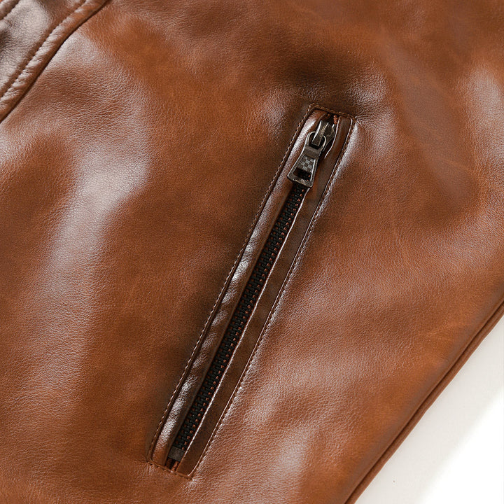 Rovaryn™ | Cruiser Leather Jacket