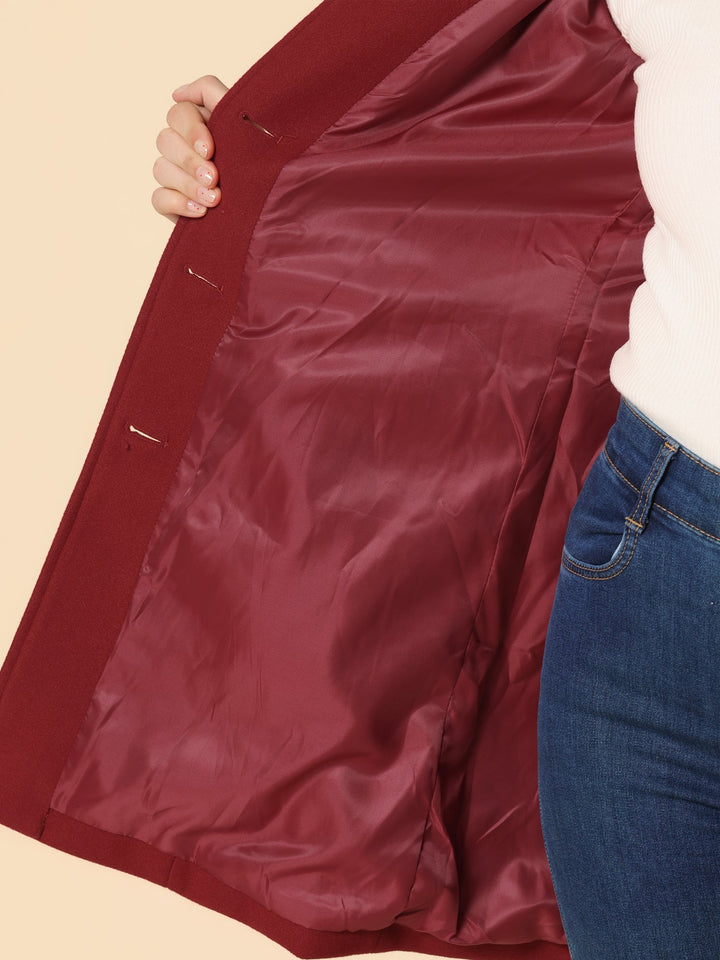 Nicole™ | Classic Button-Up Coat