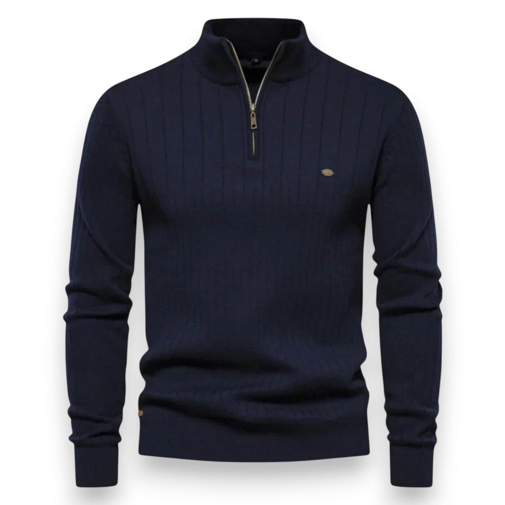 Malte™ | Premium Quarter-Zip Comfort Sweater